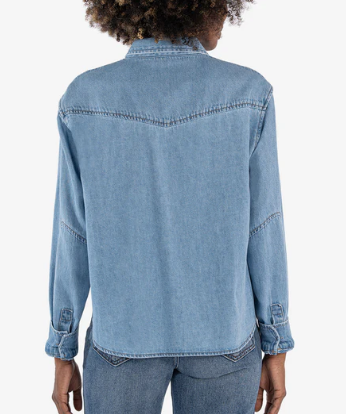 KUT Mica Western Chambray