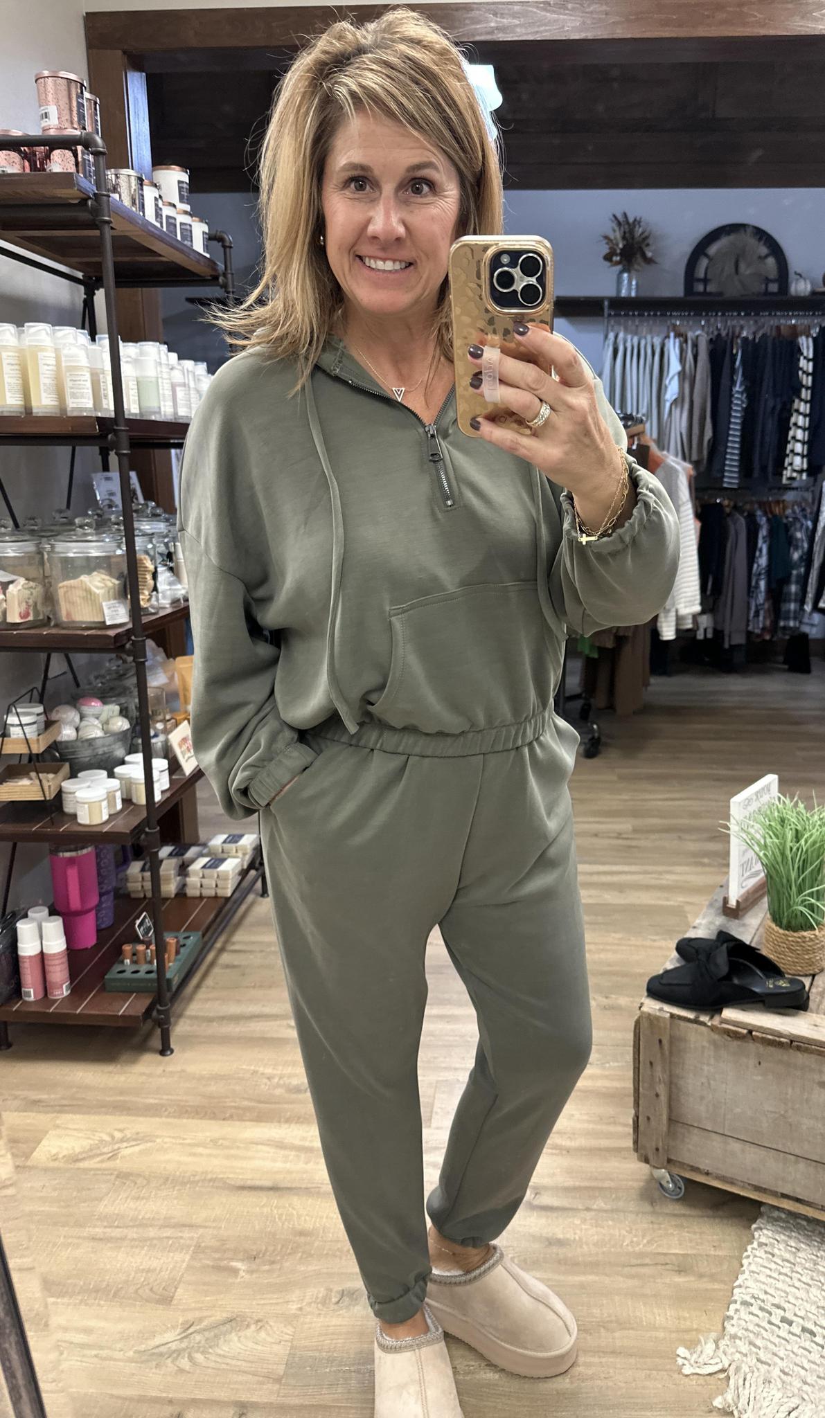 Olive Scuba Jogger