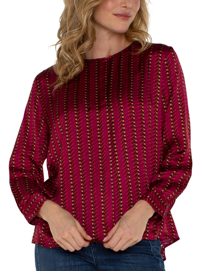 Liverpool Popover Woven Blouse