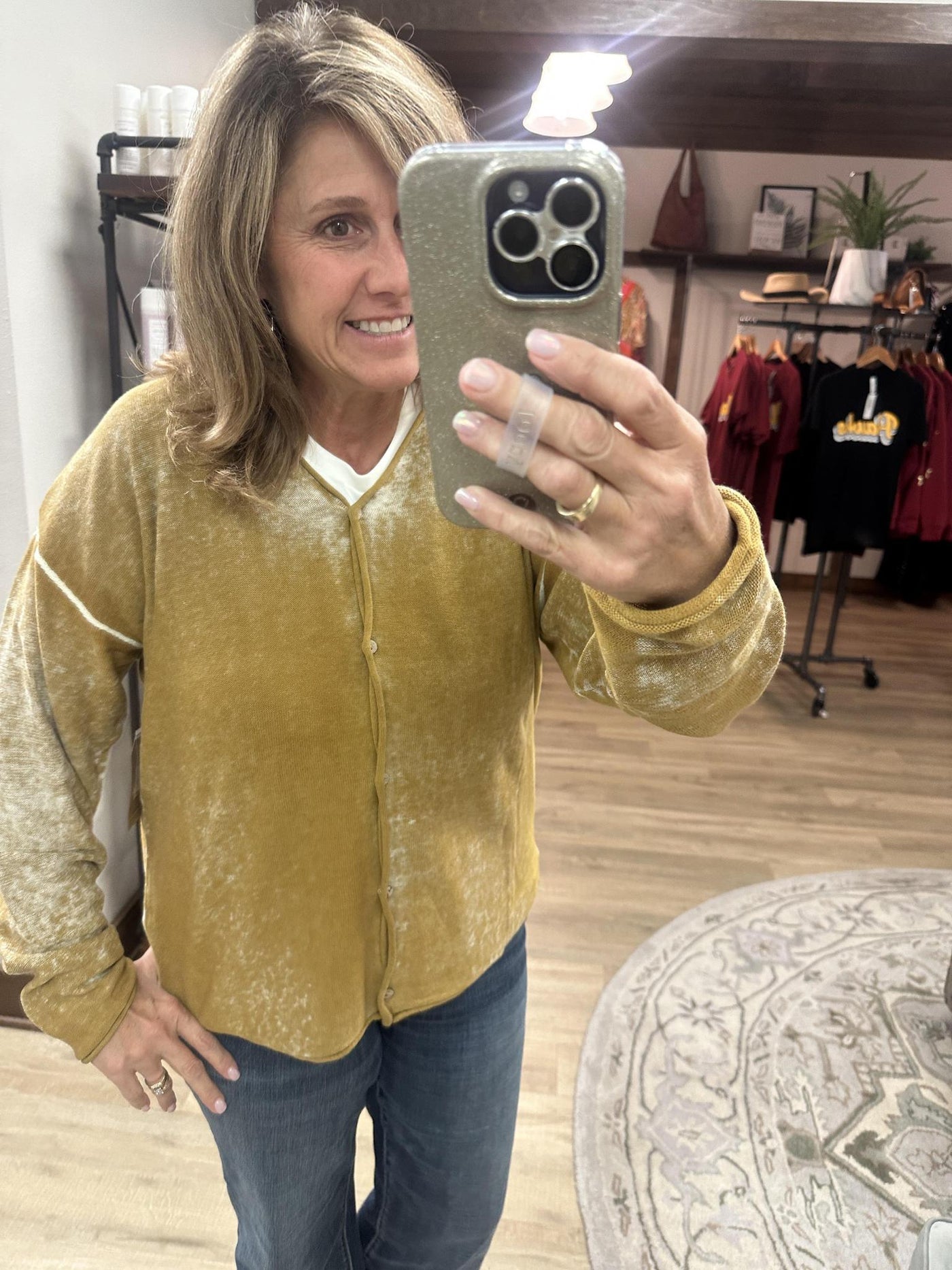 Tru Luxe Buttom Front Cardigan