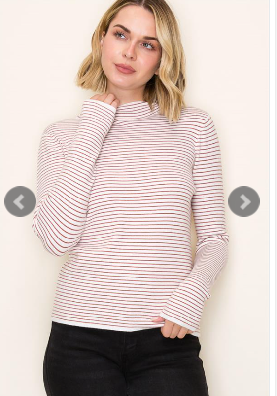 Bronze stripe Sweater