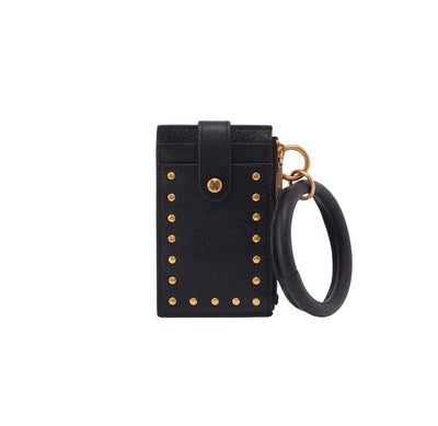 Hobo Ring Wristlet-Black