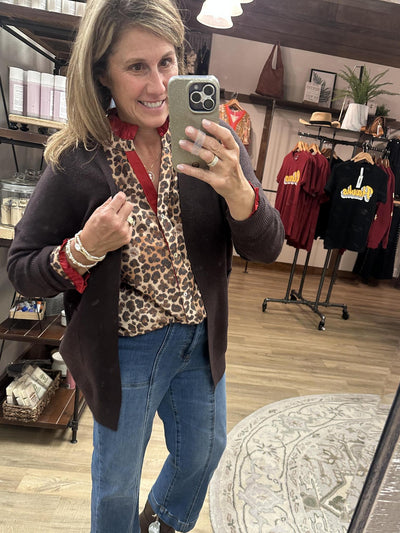 Chocolate Cardigan