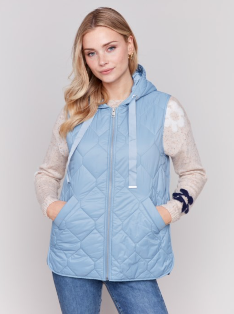 Charlie B Frost Quilted Vest