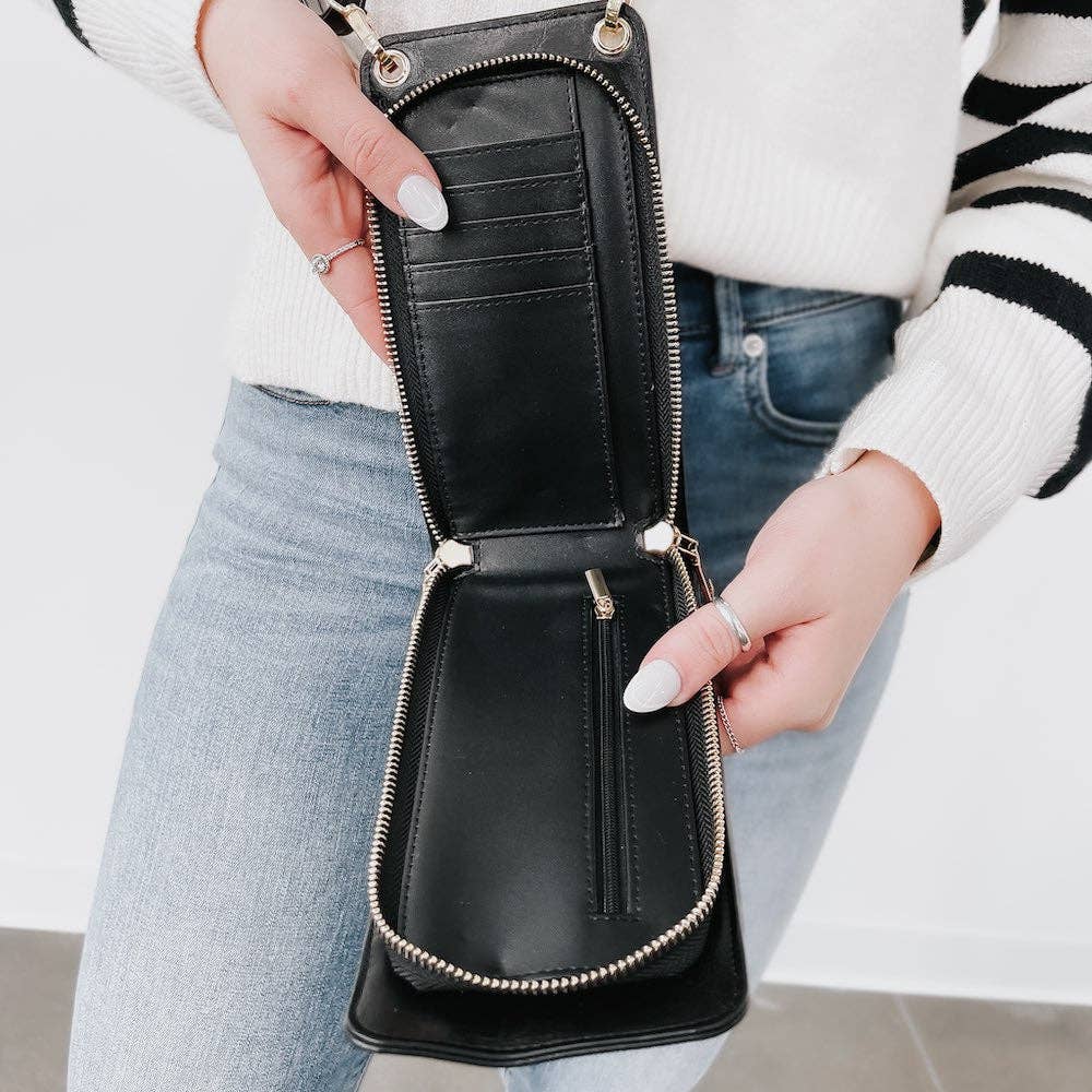 Double Duty Phone Bag Black