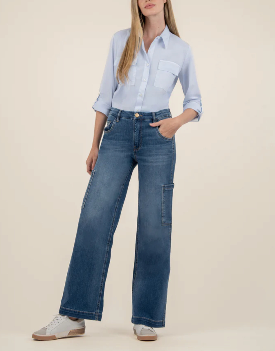 KUT Jodi Wide Leg Utility