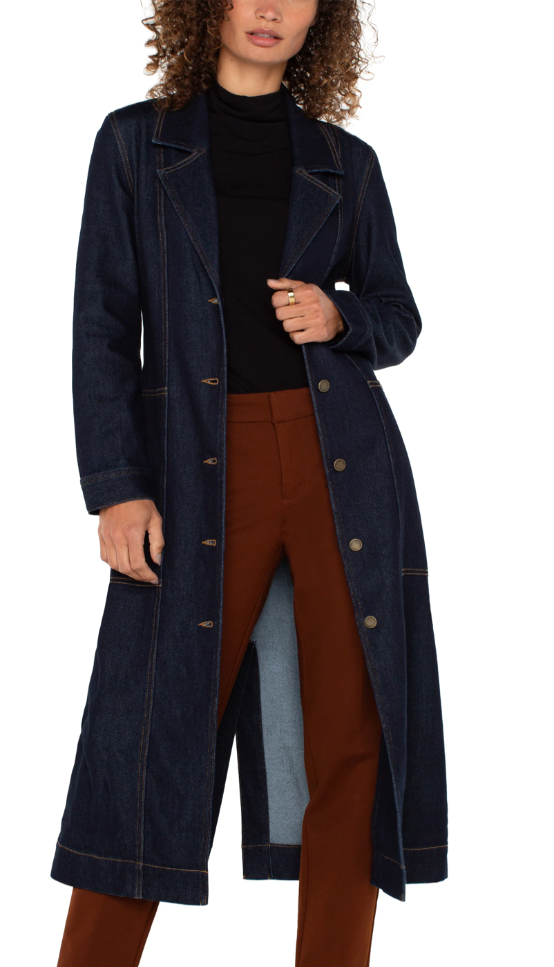 Liverpool Denim Duster/Jacket