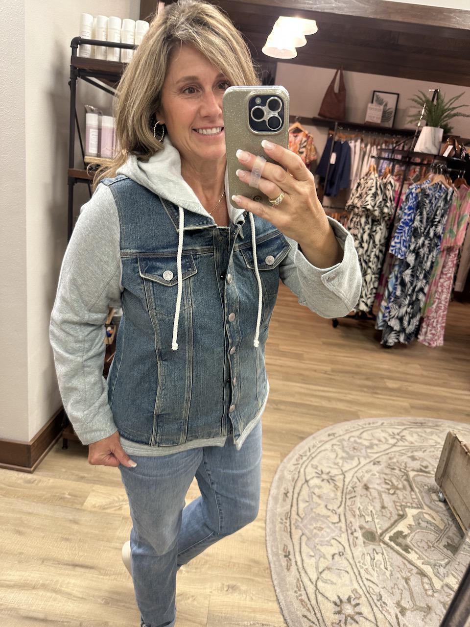 Denim/fleece Jacket
