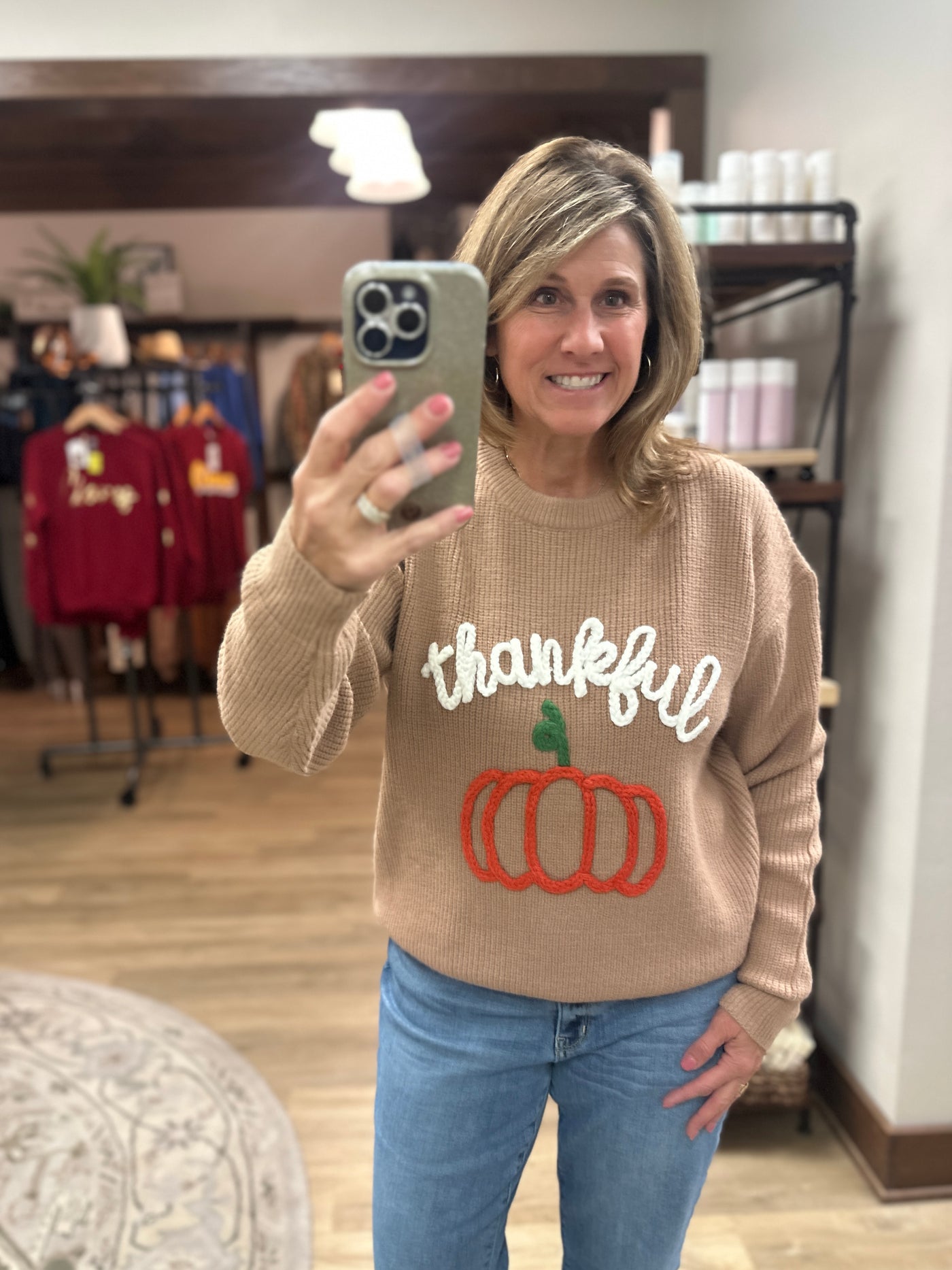 Thankful Pumkin Sweater