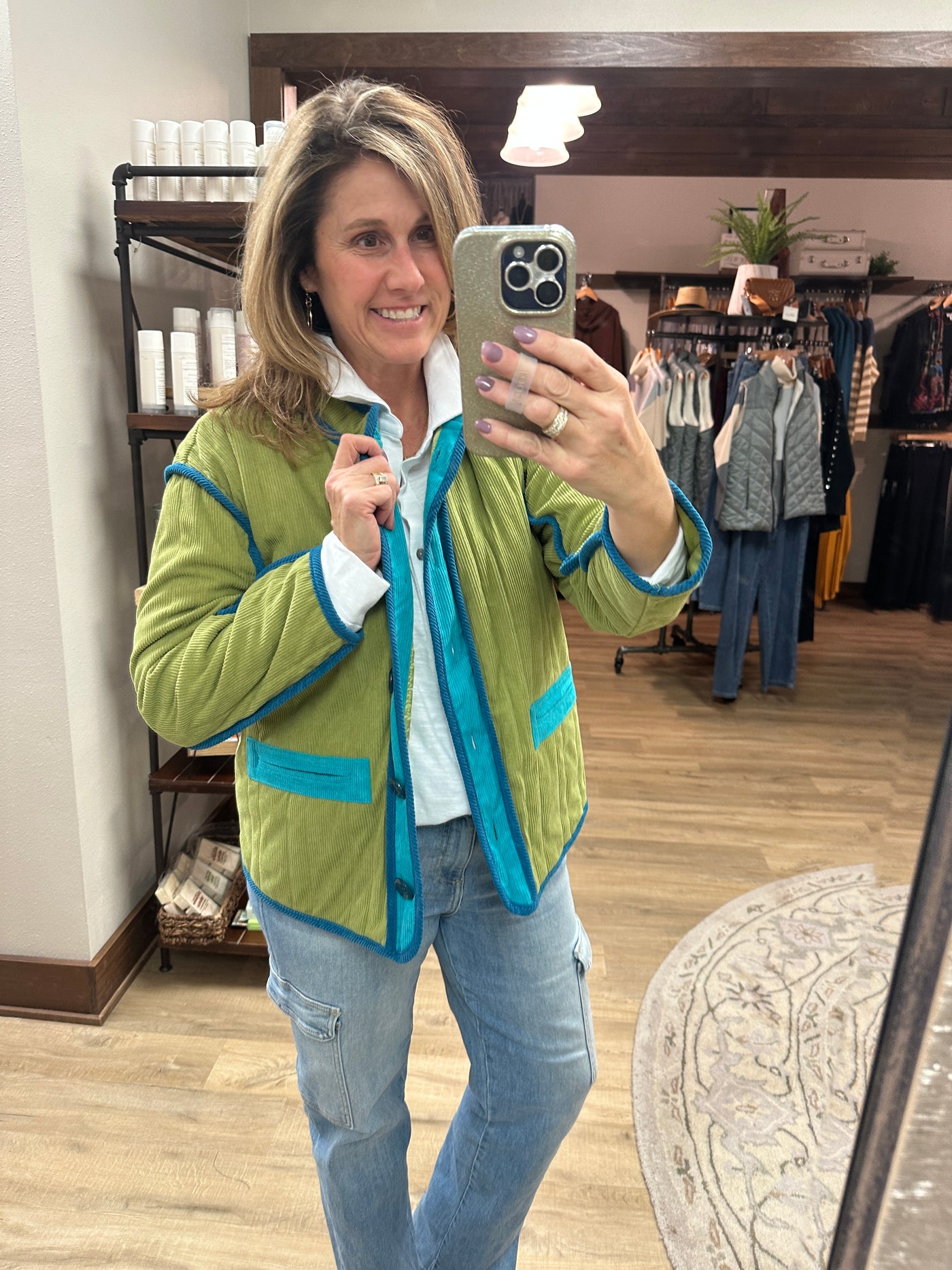 Multiples Corduroy Jacket