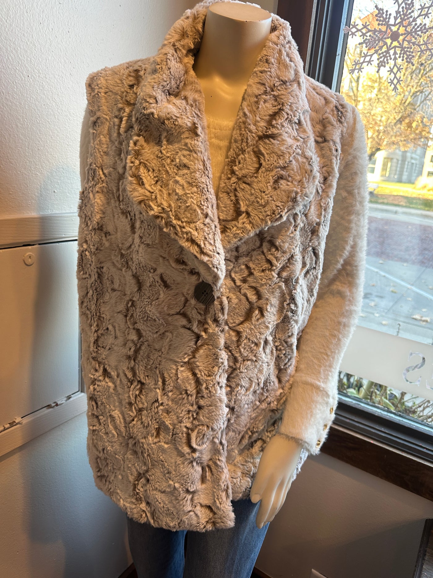 Multiples Fur Vest