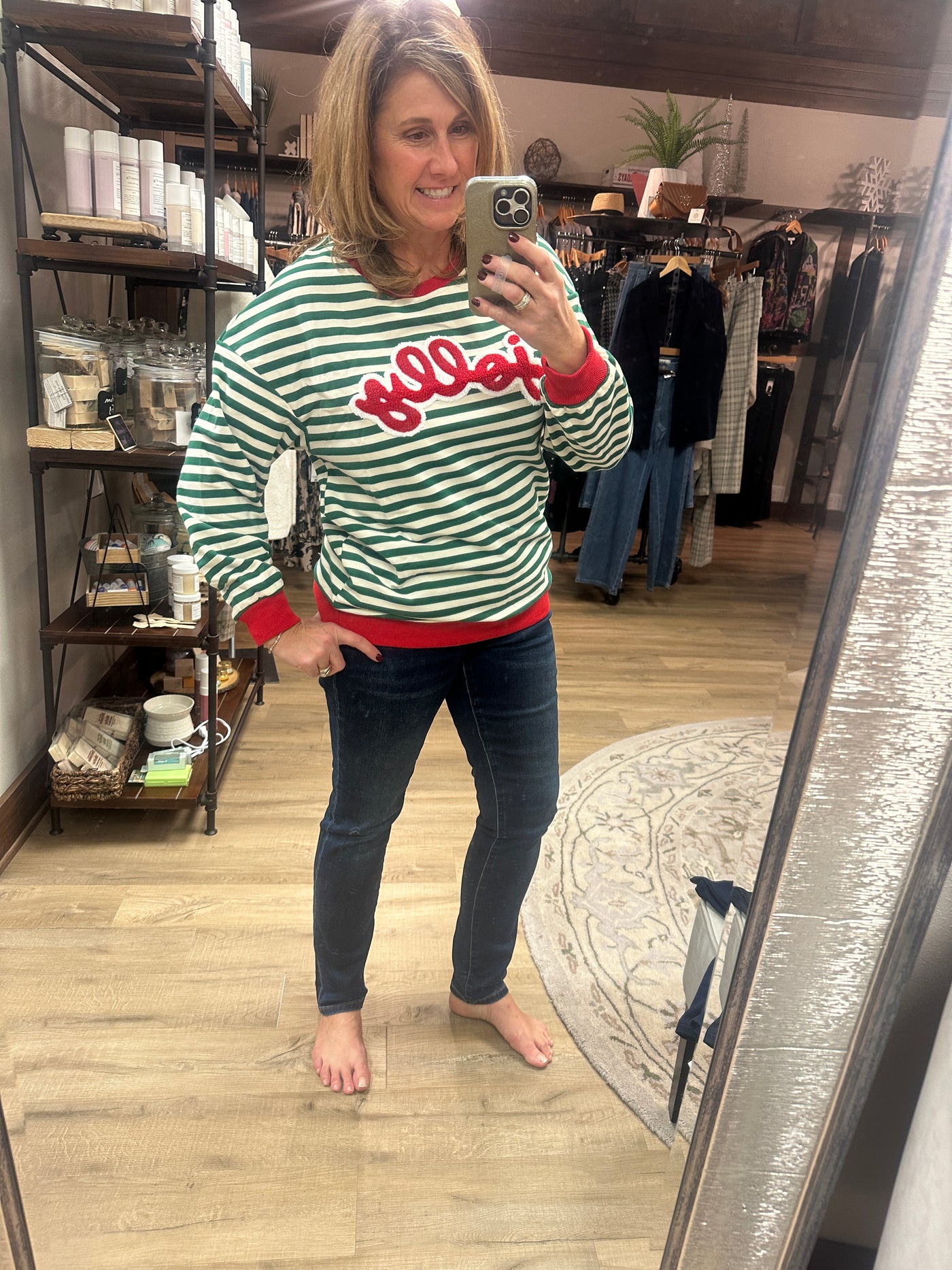 Grace Dark Skinny Mid Rise