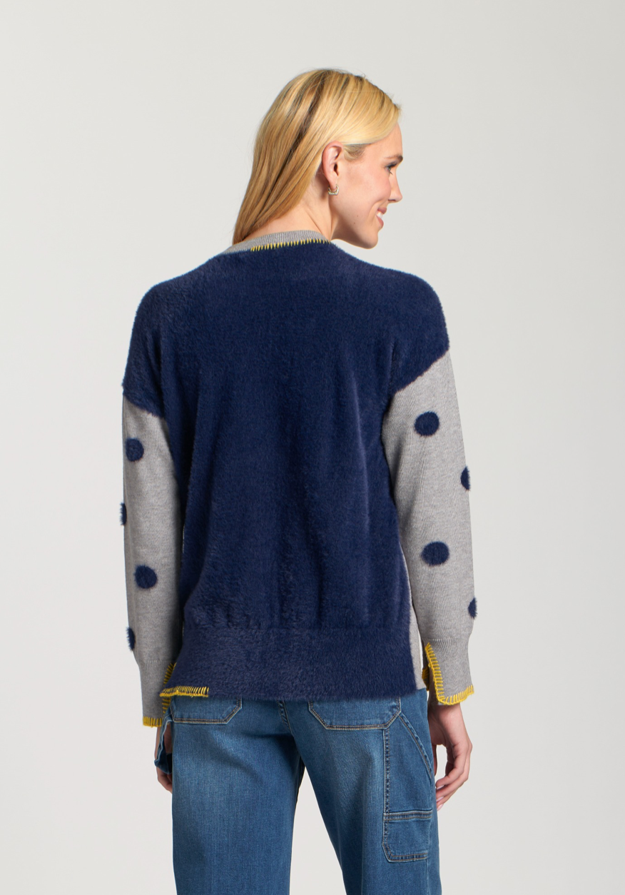 APNY Polka Dot Sweater