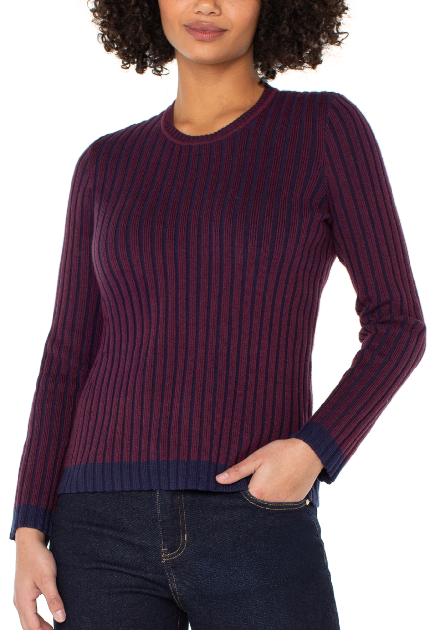 Liverpool  Crewneck ribbed sweater