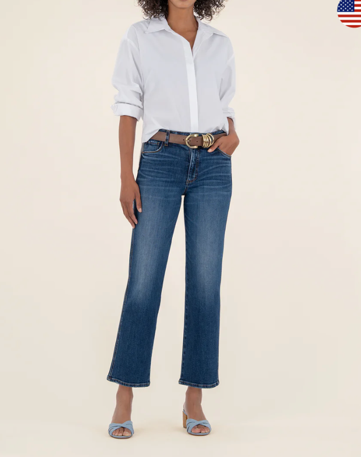 KUT PATTIE HIGH RISE-STRAIGHT LEG