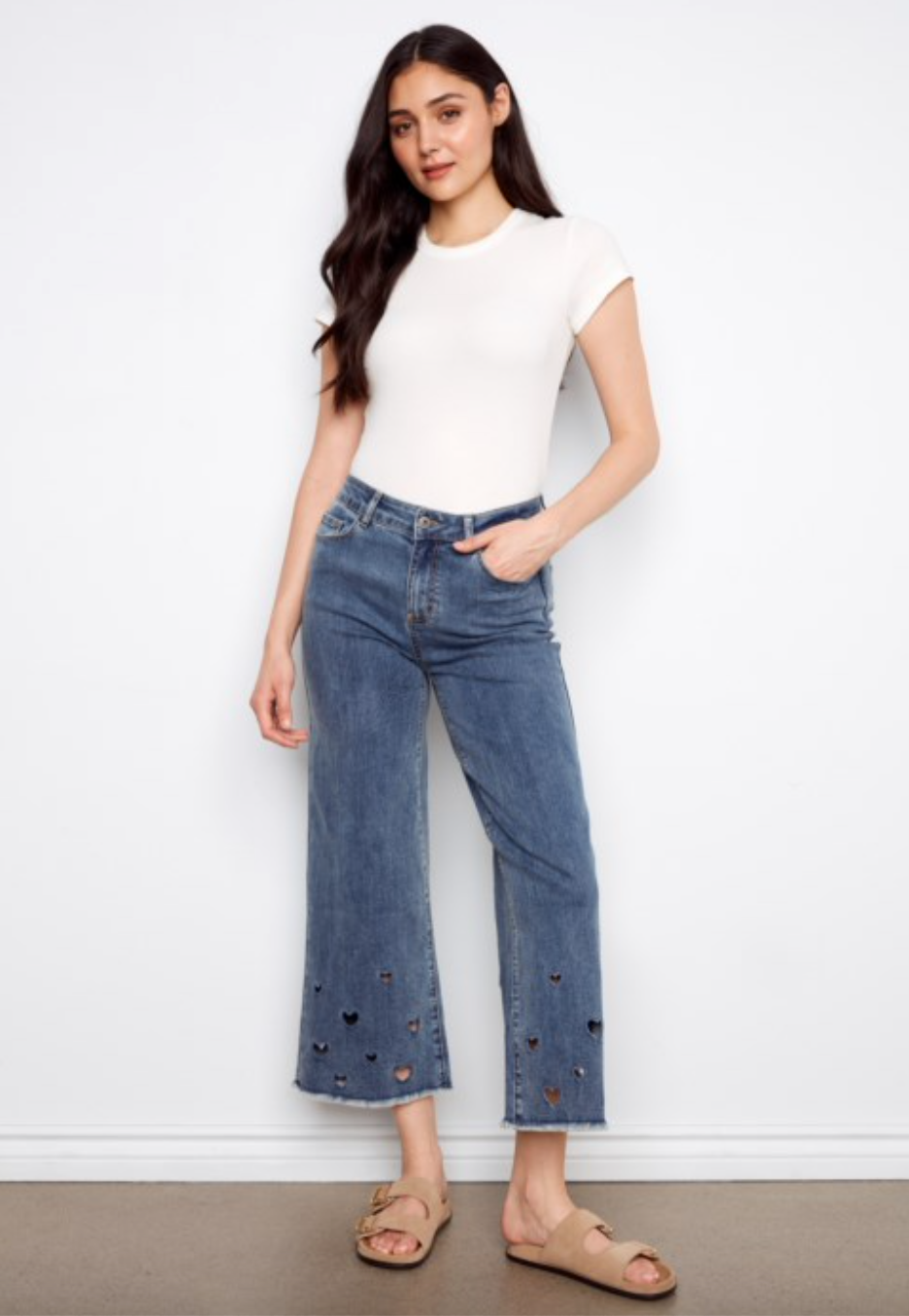 Charlie B Denim w/hearts – Azalea Lane Boutique