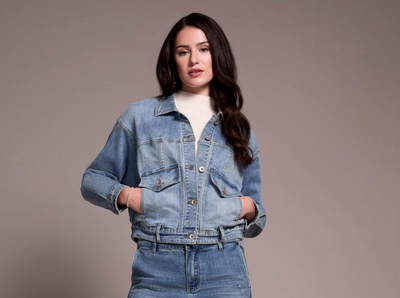 Tribal CLASSIC DROP SHOULDER DENIM JACKET