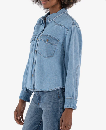 KUT Mica Western Chambray