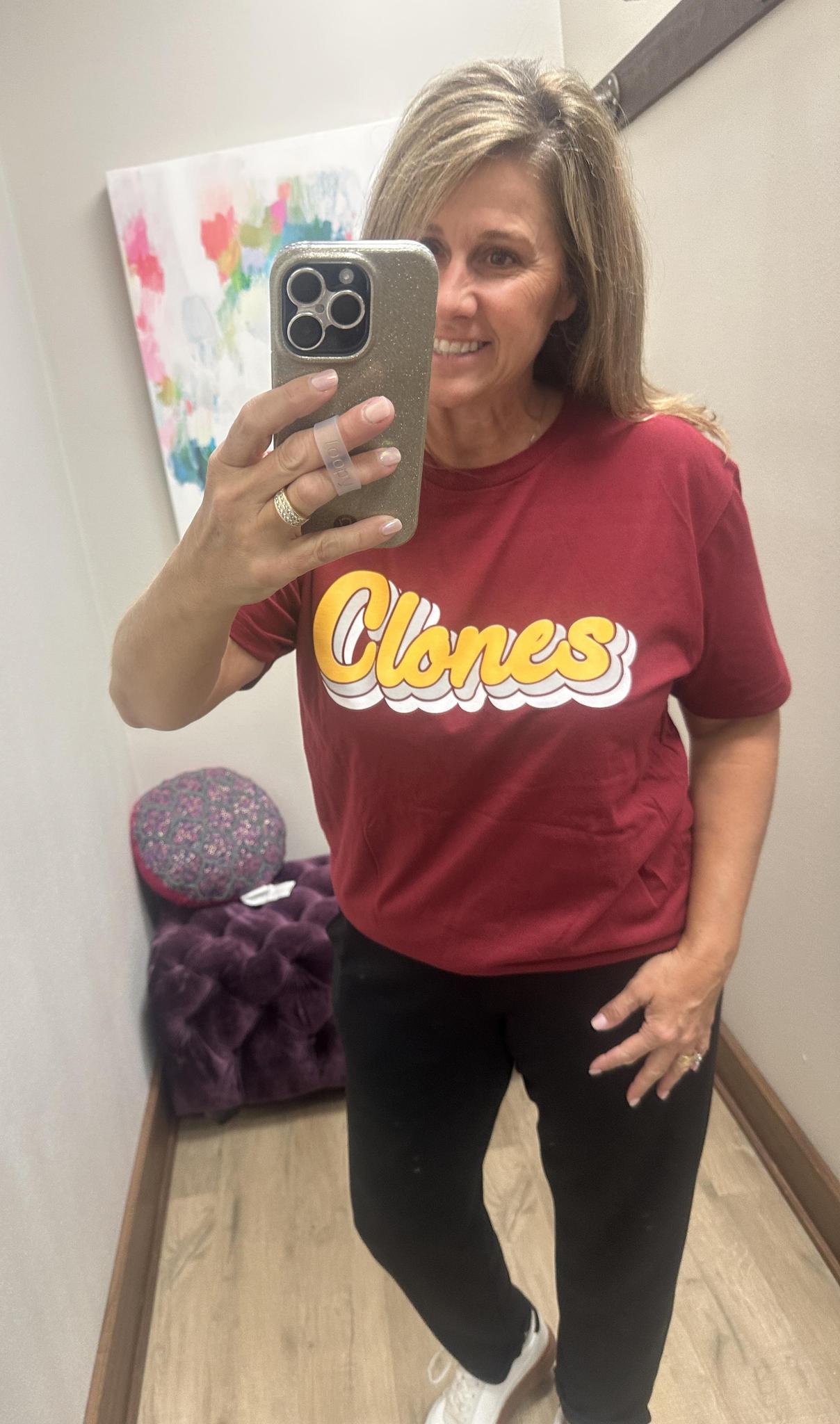 Clones Tri Color Tee