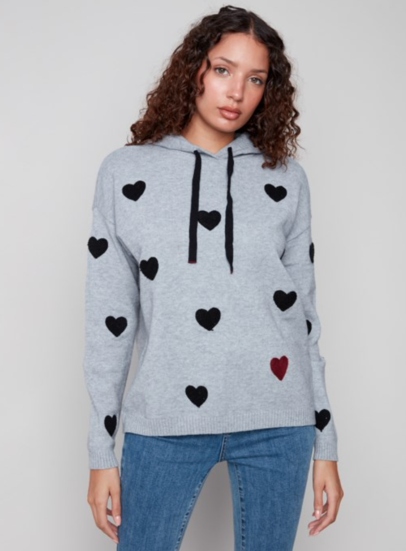 Charlie B Heart Sweater