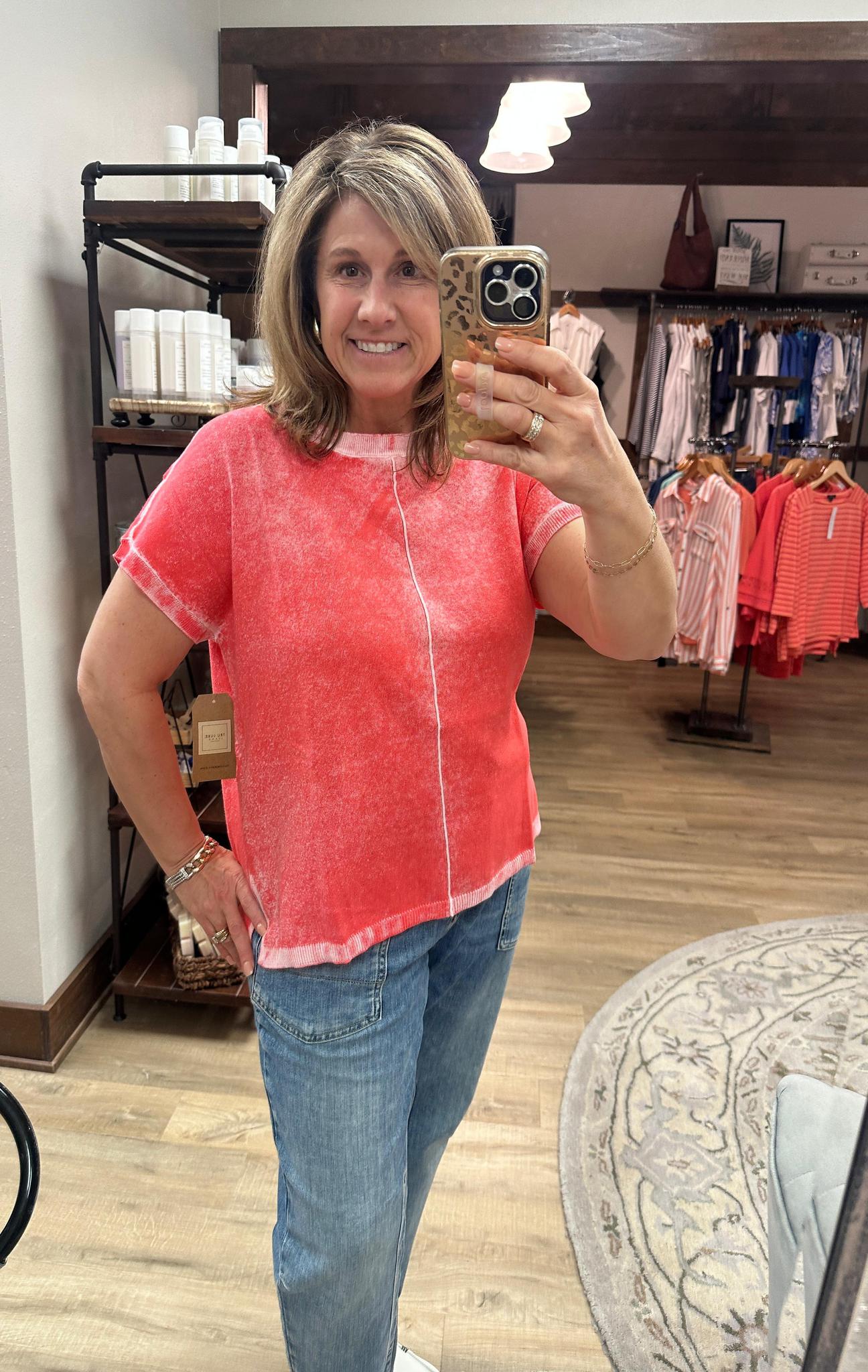 Reverse Print Top