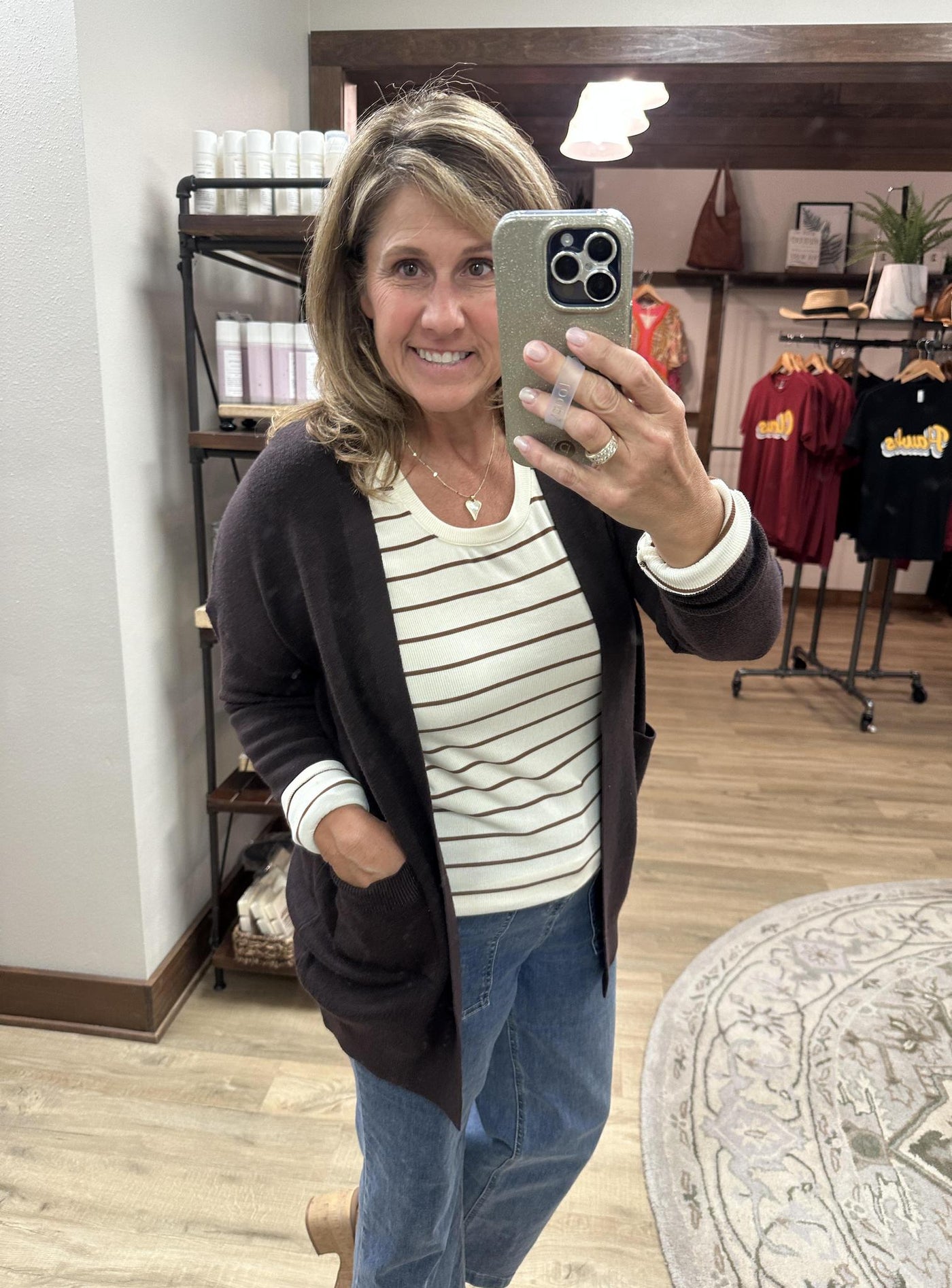 Chocolate Cardigan