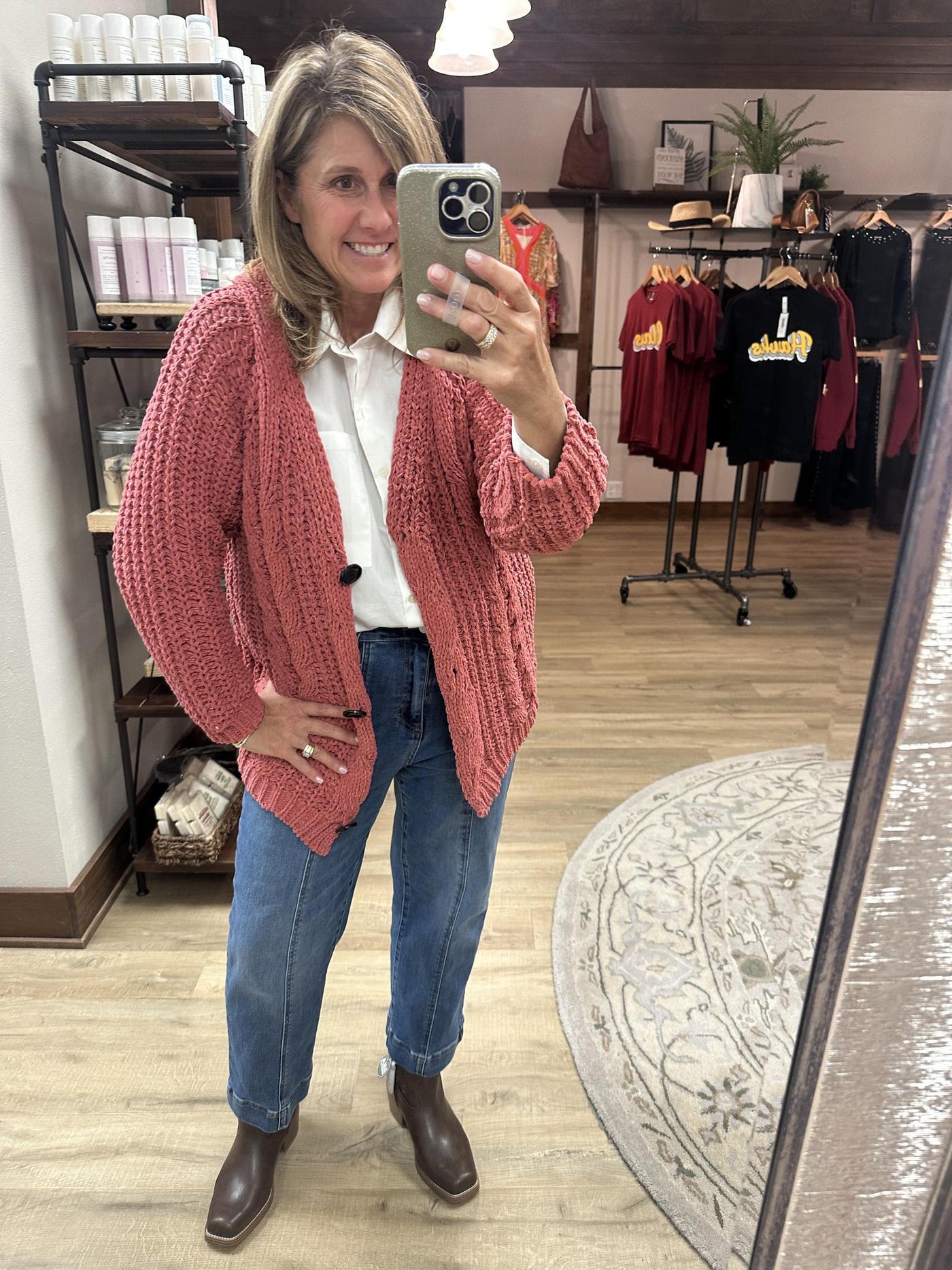 Oversized button Up Cardigan