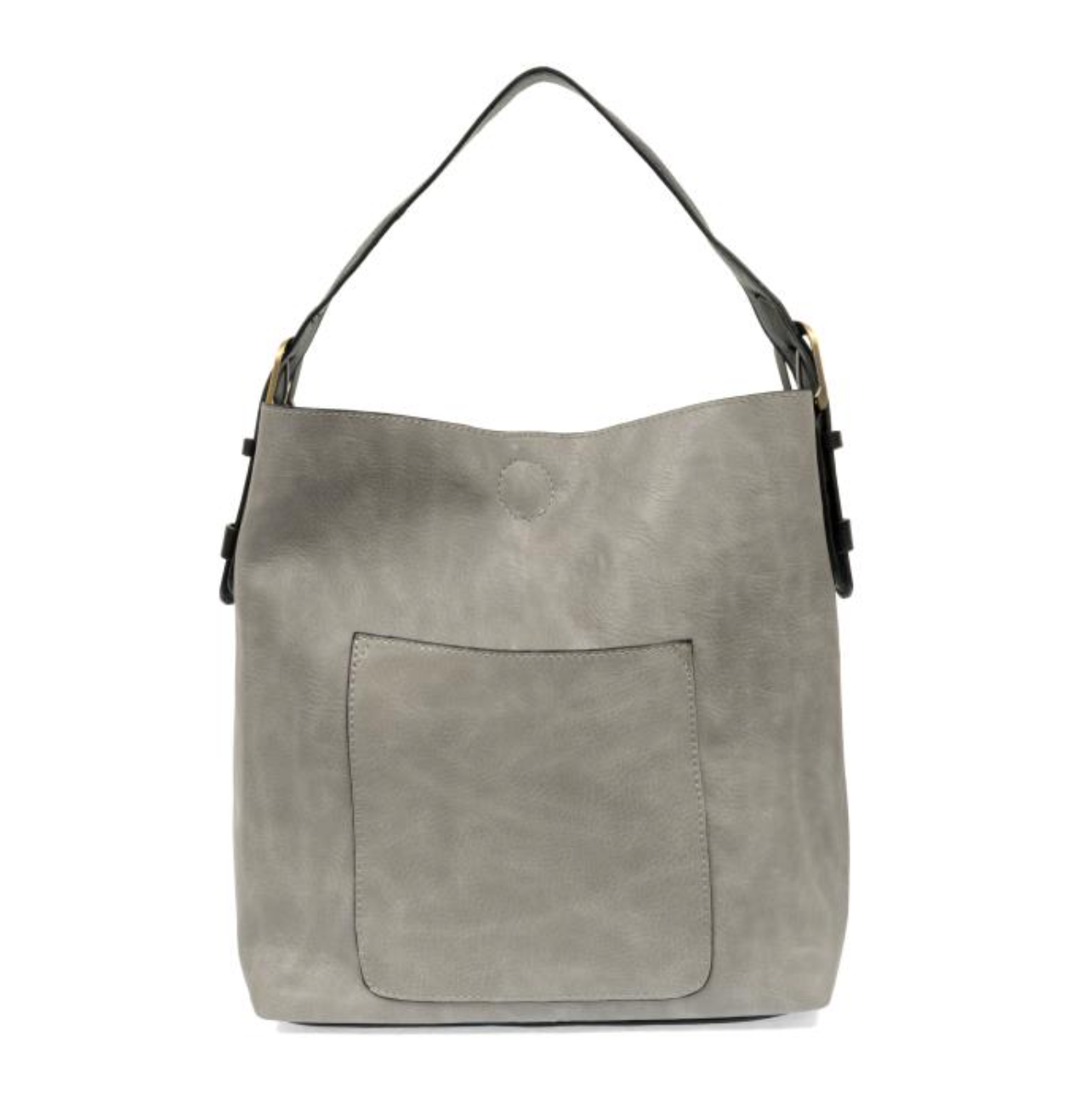 Gray w/black handle Hobo