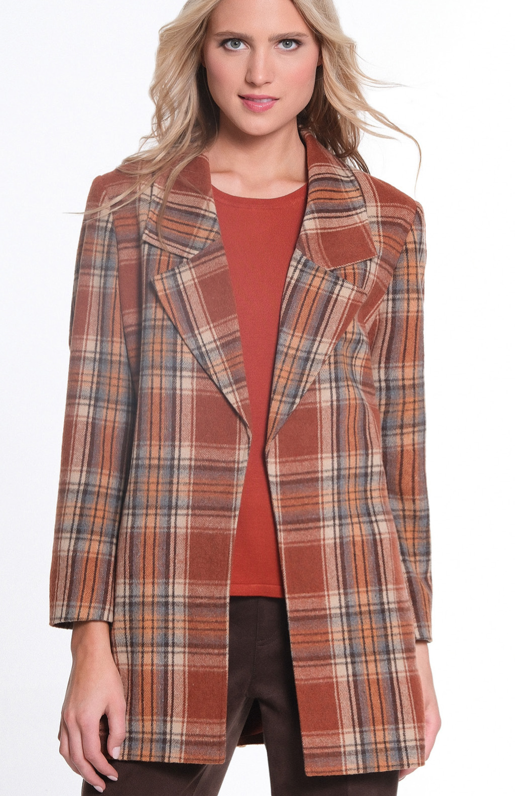 Autumn Hues Plaid Jacket