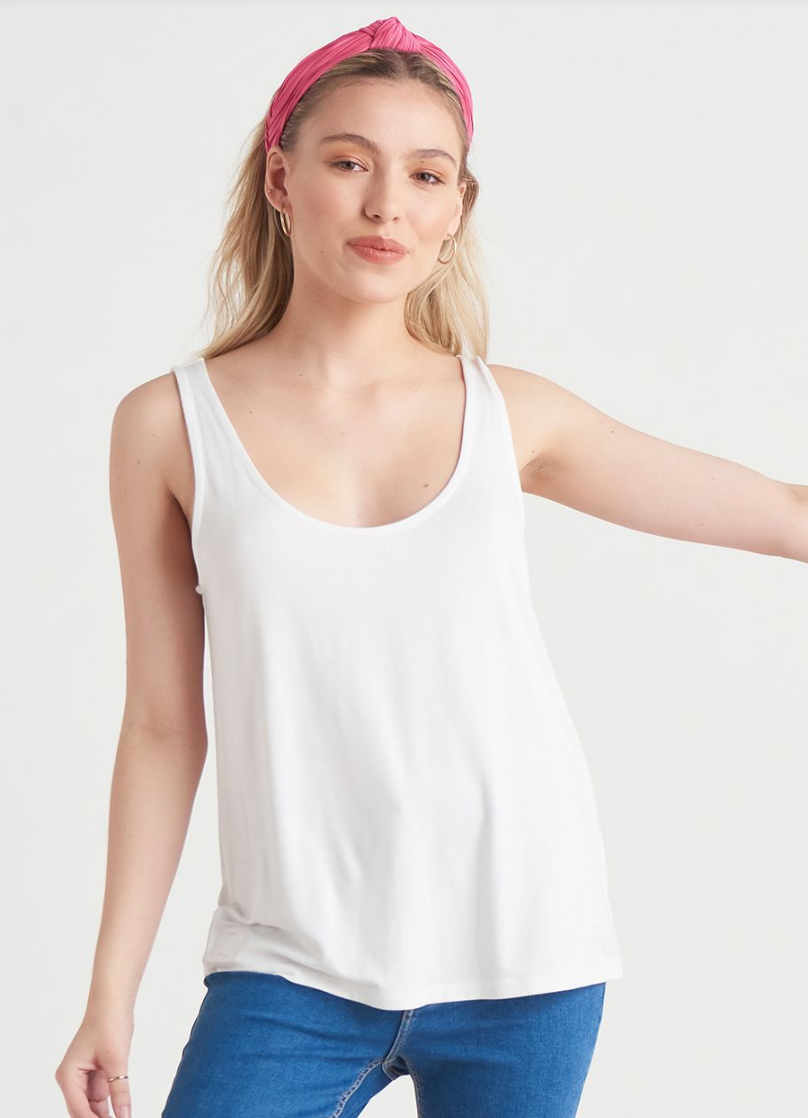 DEX REVERSIBLE TANK WHITE